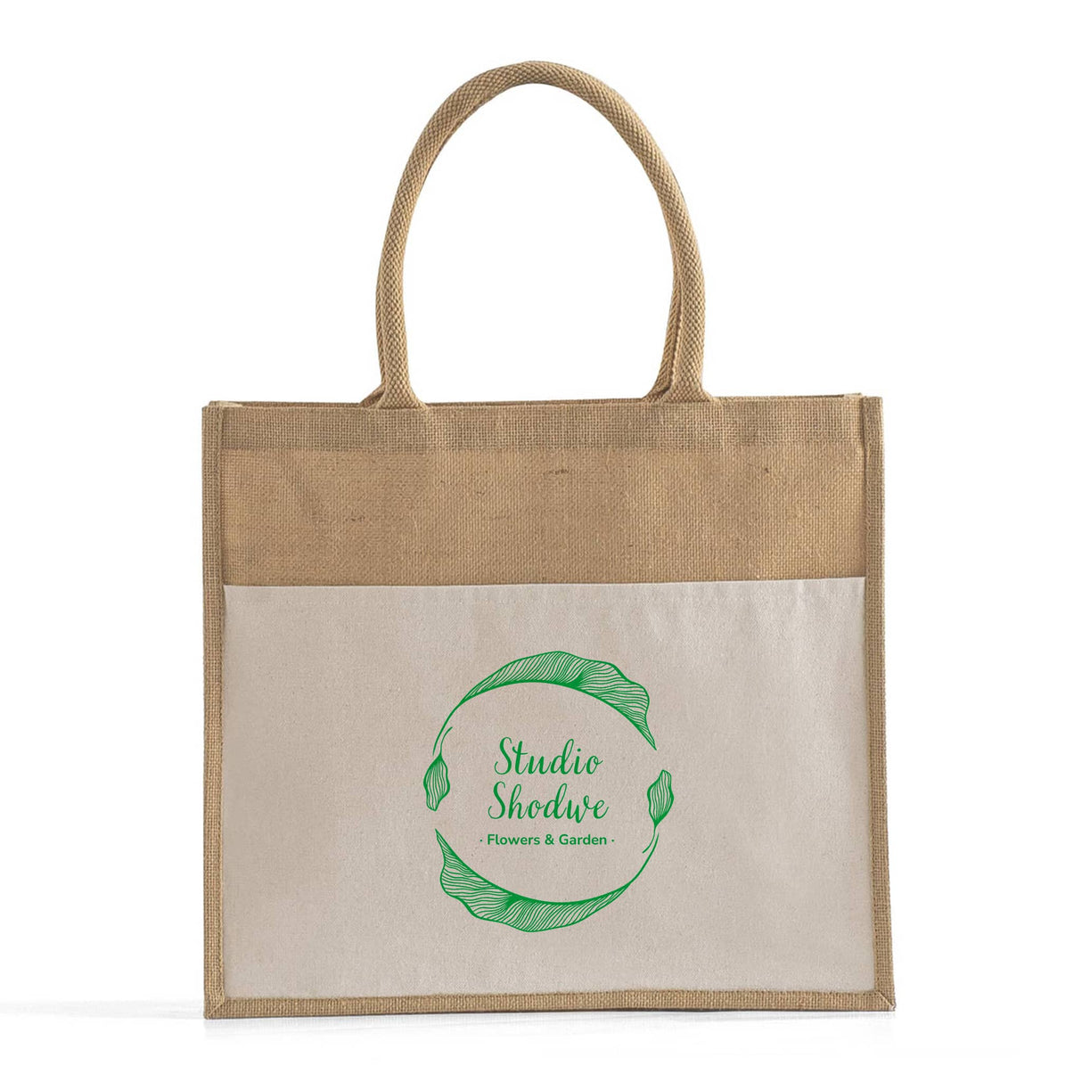 Custom Large Easy-Print Jute Bag