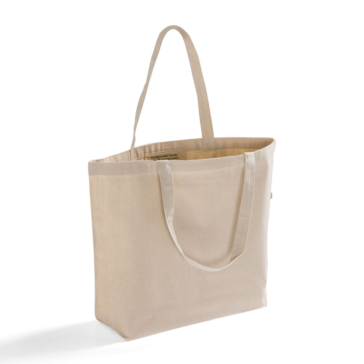 large natural eco friendly canvas totebag