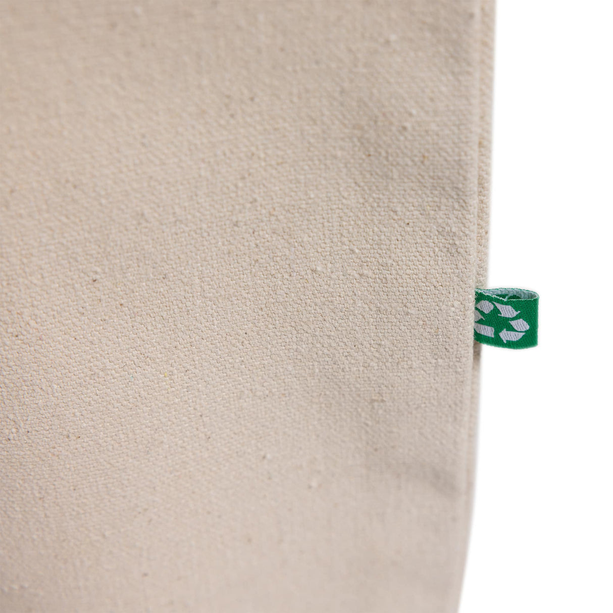 large natural eco friendly recycled canvas detail