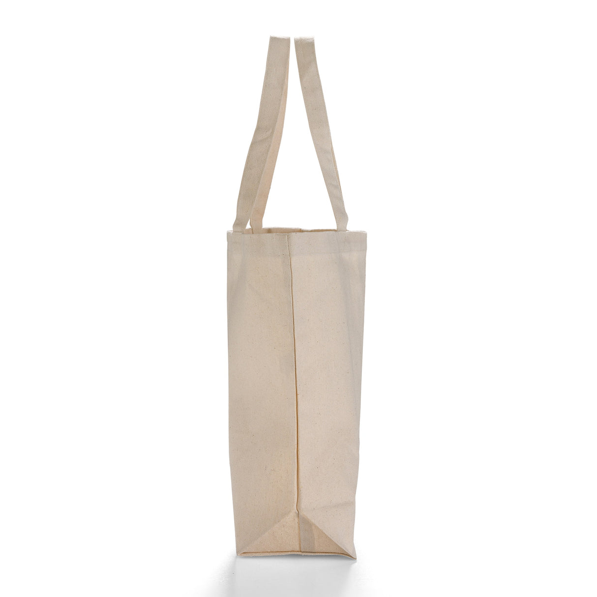 large natural eco friendly recycled canvas tote bag