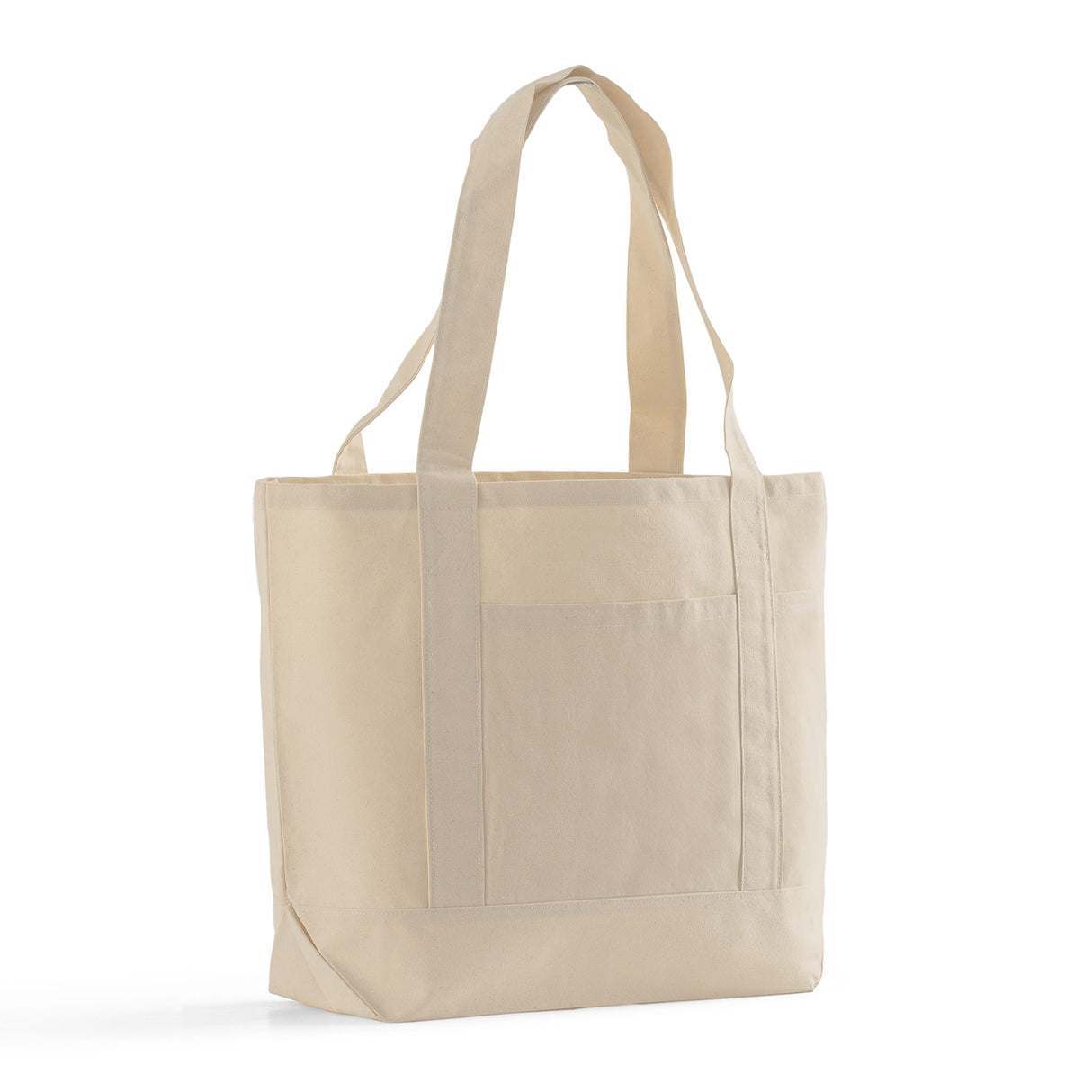 Large Natural Shopping Tote Bag