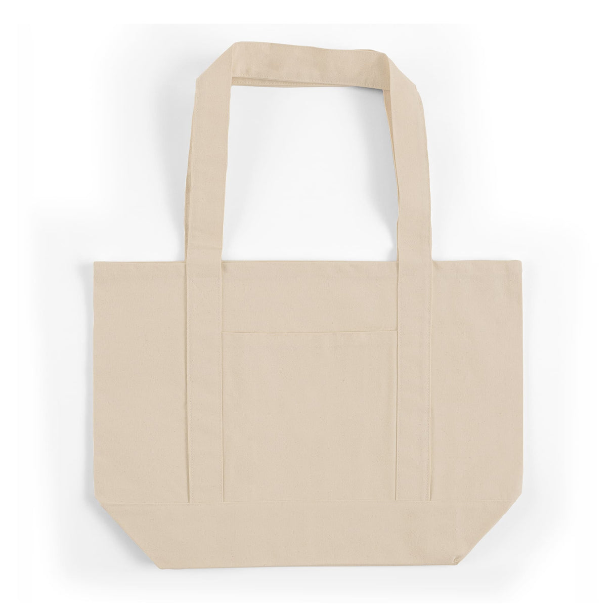 Large Natural Shopping Tote Bag