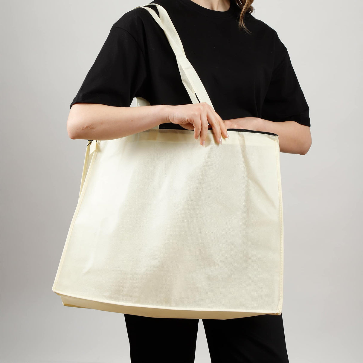 Large Non Woven Grocery Tote Model