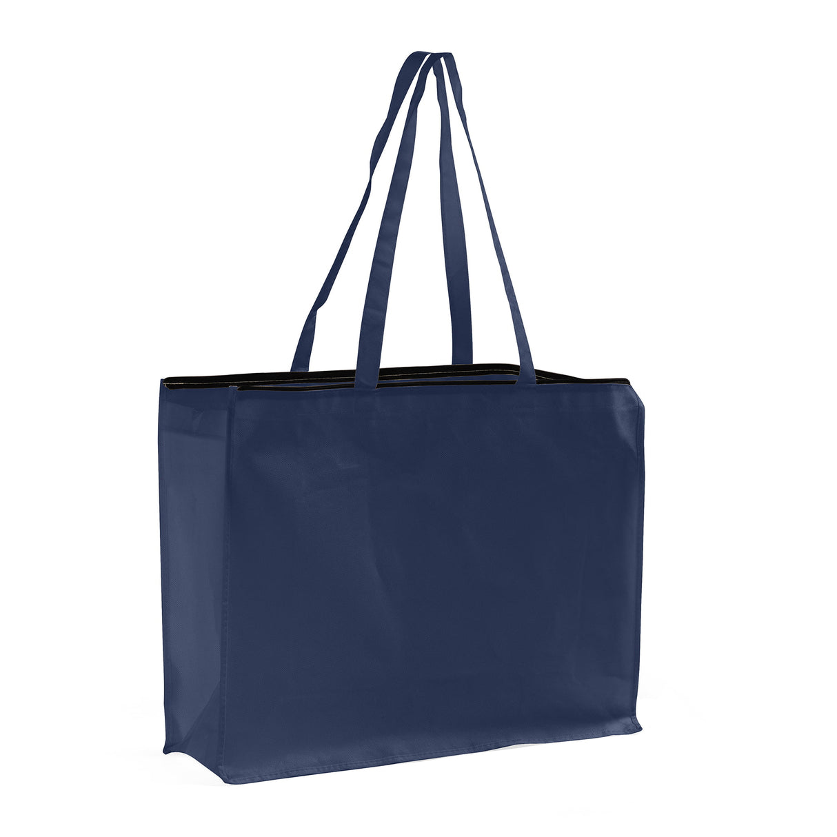 Large Non Woven Navy Tote Bag