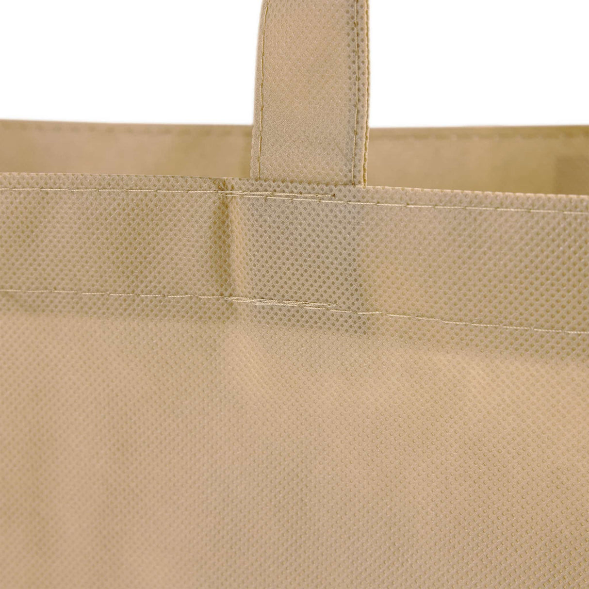 Large Non Woven Tote Bag Handle Detail