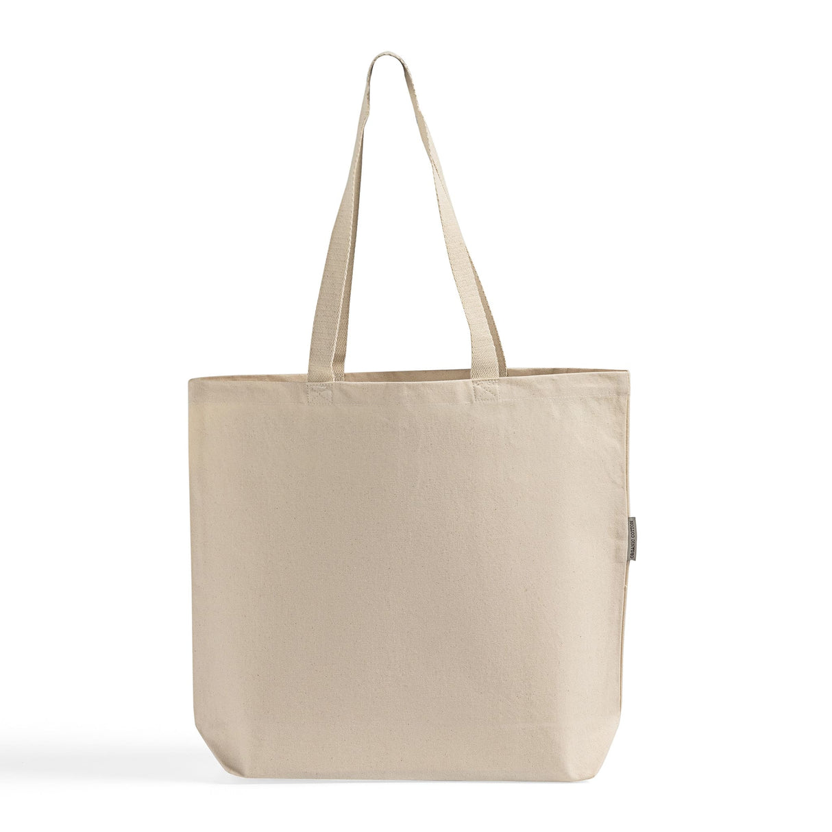 large organic canvas shopper tote