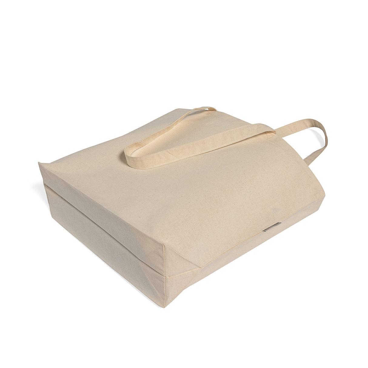 large organic cotton tote with gusset