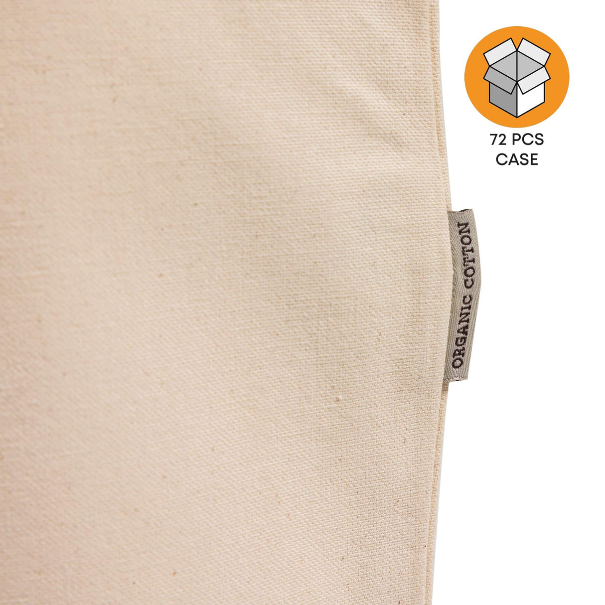 Large Organic Canvas Shopping Bag Case