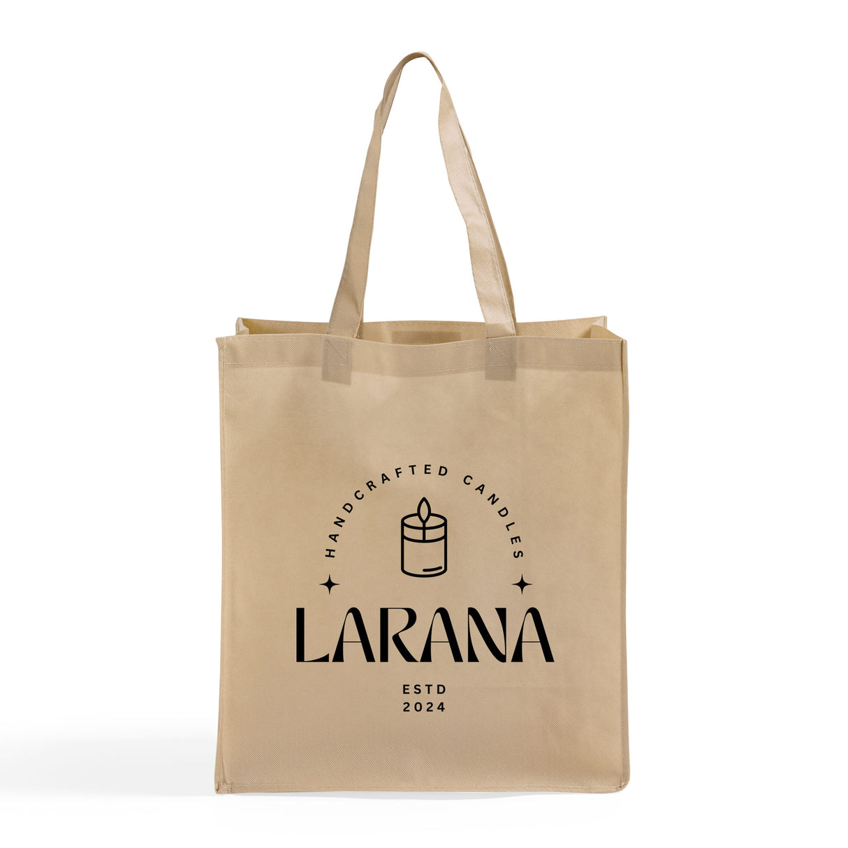 Large Shopping Grocery Customized Logo Tote Bags - Promo Tote Bags