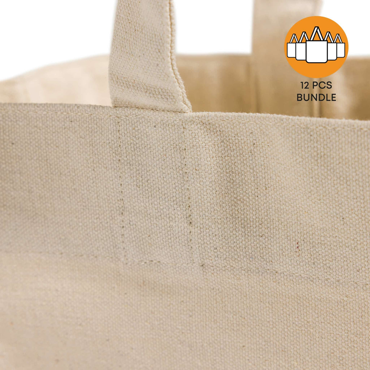 Large Recycled Canvas Tote Bag