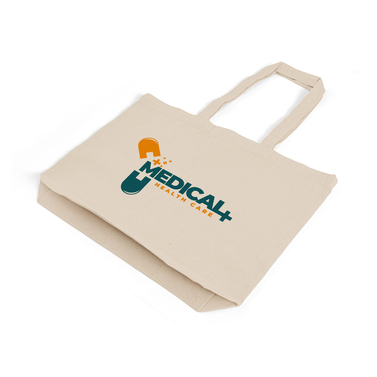 18 in Large Size Customized Canvas Tote Bag / Personalized Canvas Tote Bag with Long Handles - TG218