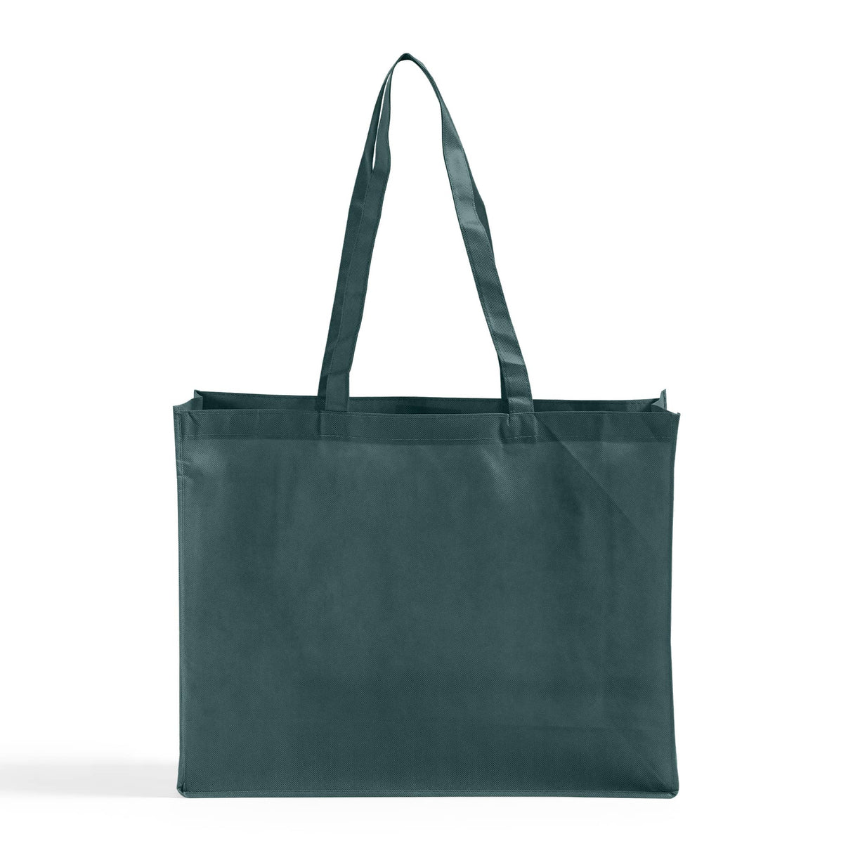 Large Size Forest Green Non Woven Tote