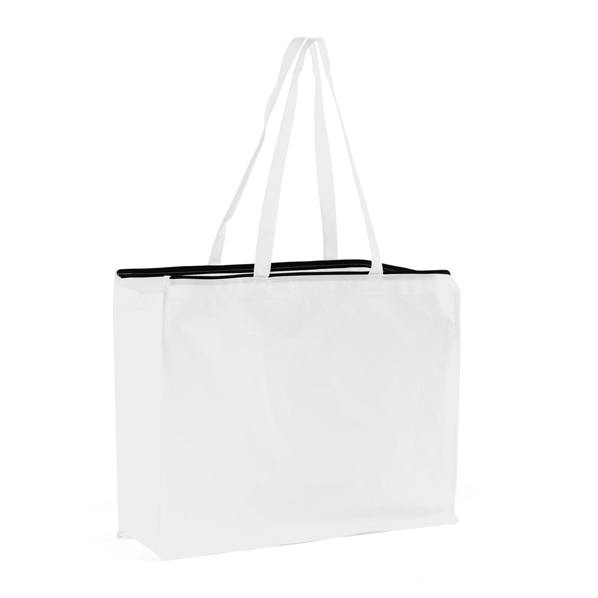 Large White Non Woven Grocery Tote