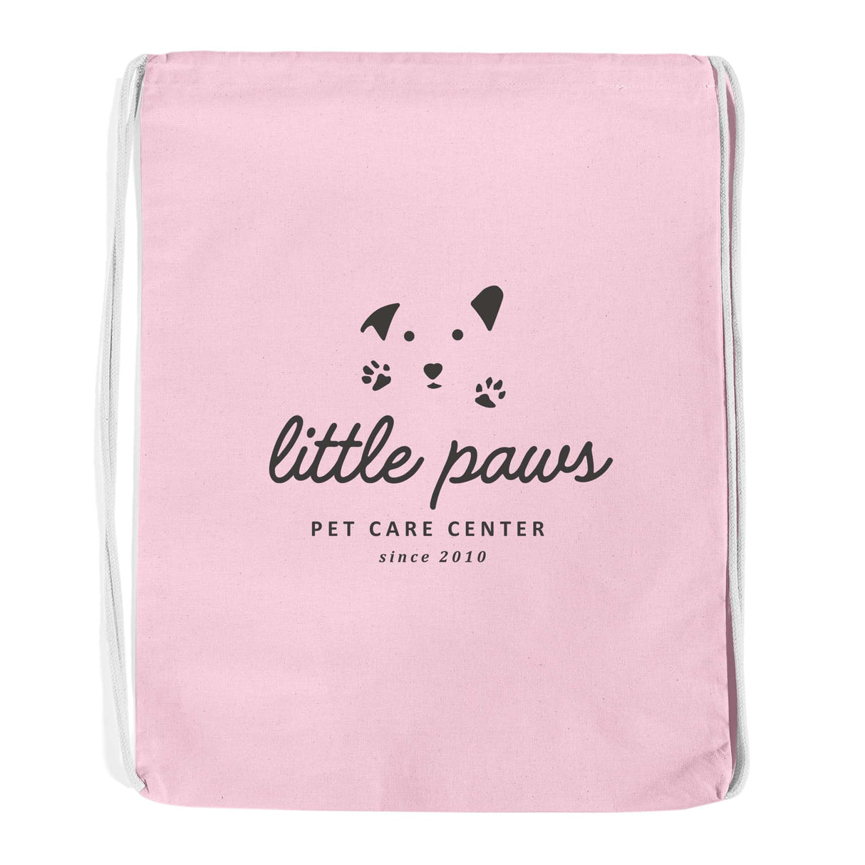 Medium Custom Drawstring Bags Cinch Packs - Drawstring Bag With Logo - BPK18