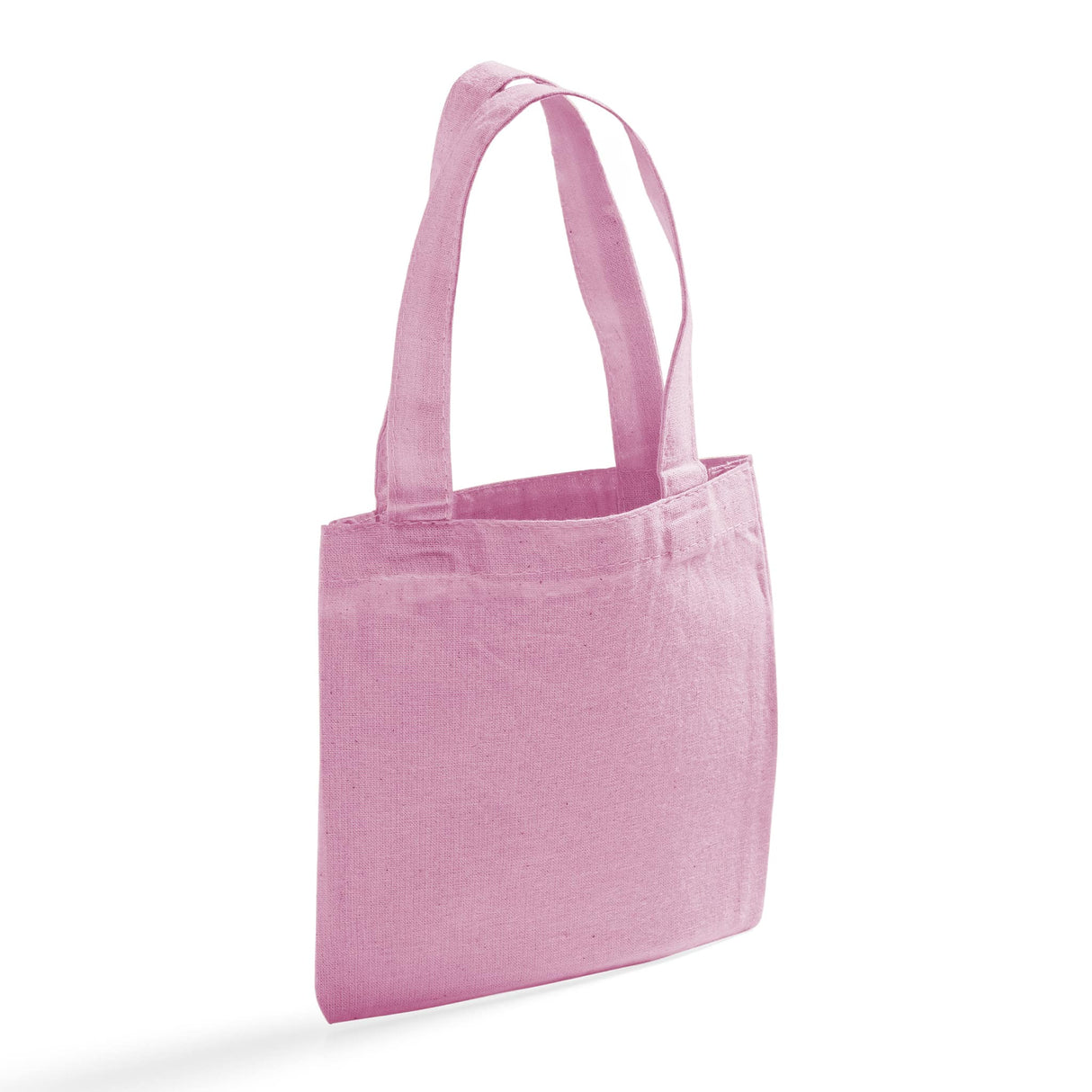 light pink mini cotton totebag