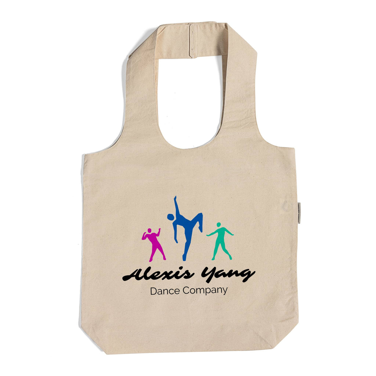 Custom Organic Stow-N-Go Tote Bag with Logo