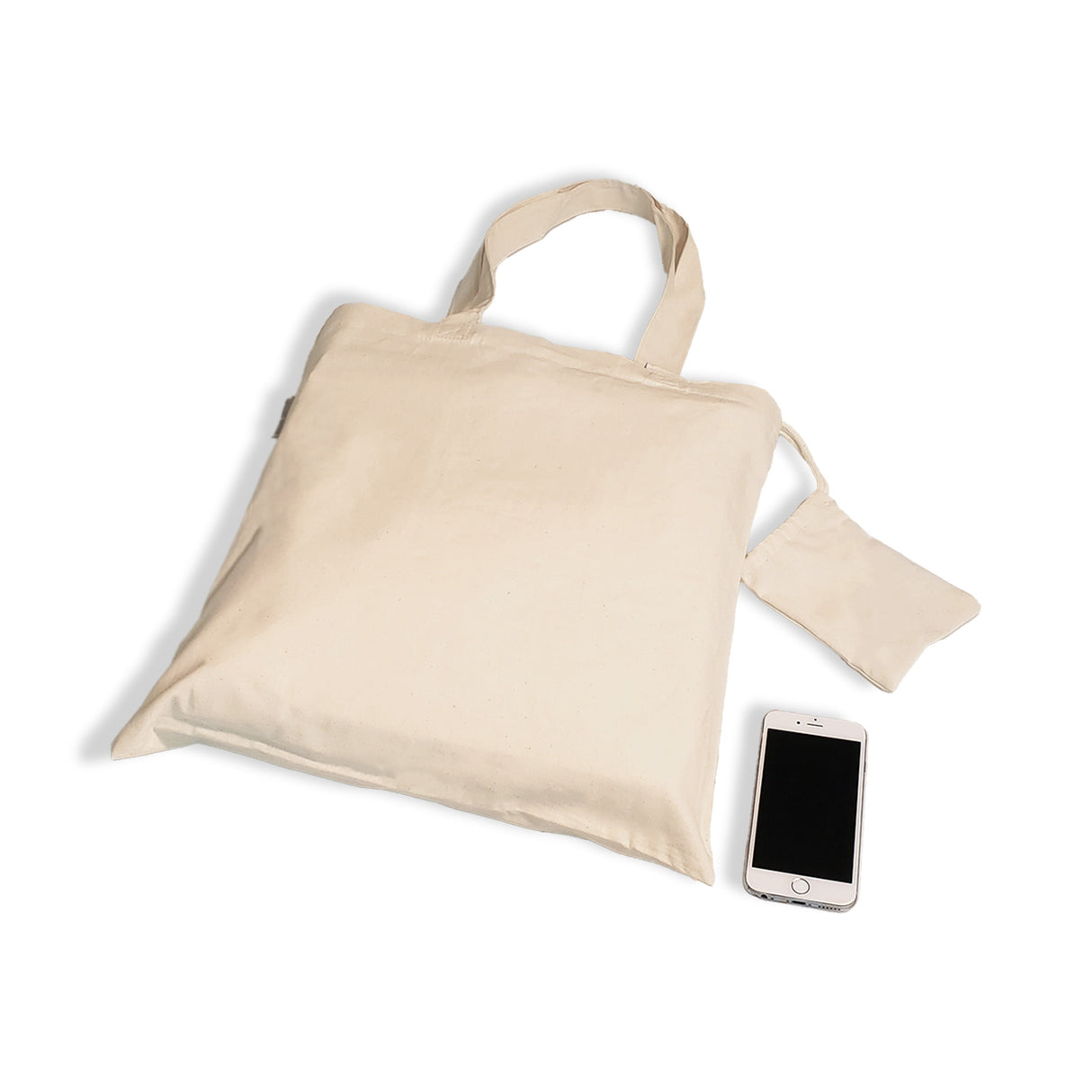 Organic Custom Tote Bags - Foldable Cotton Tote Bag with Your Logo