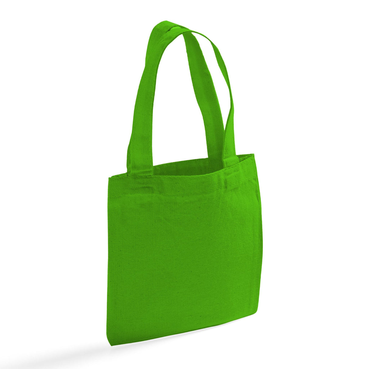 lime mini cotton totebag