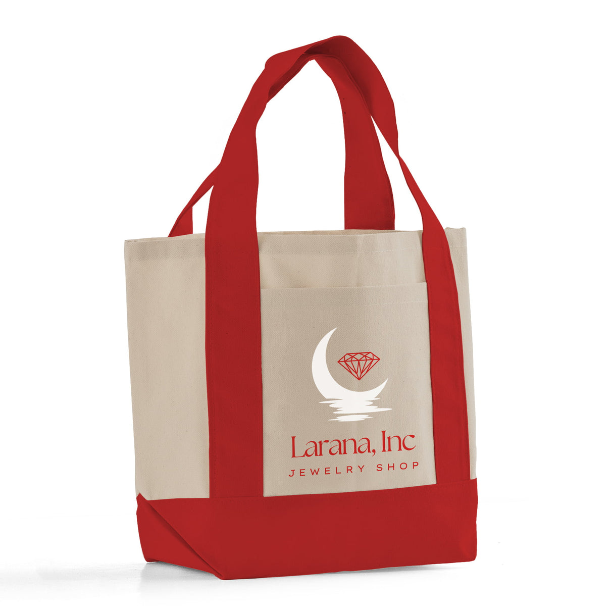 Custom Mini Iconic Red Tote bag