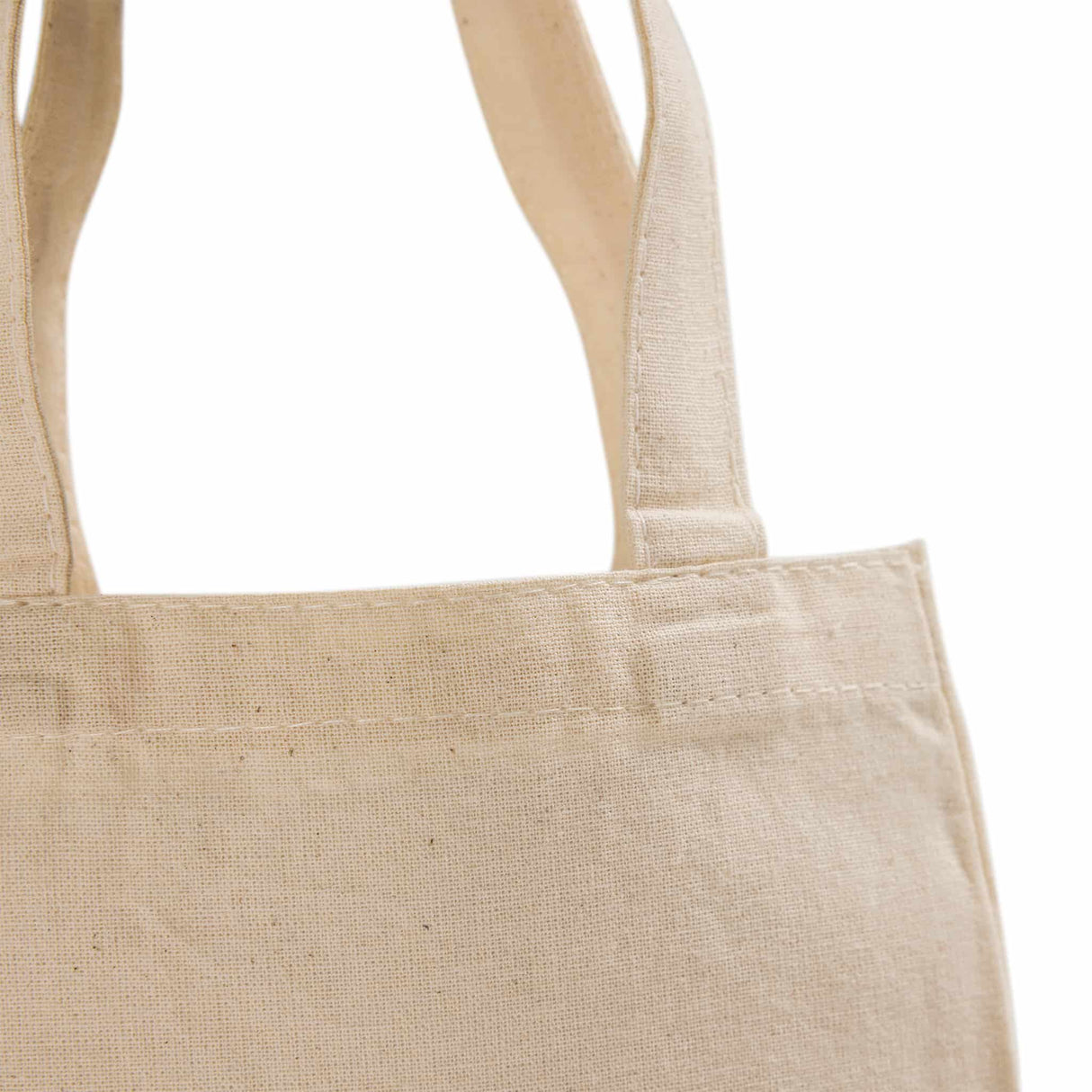 mini tote bag handle detail