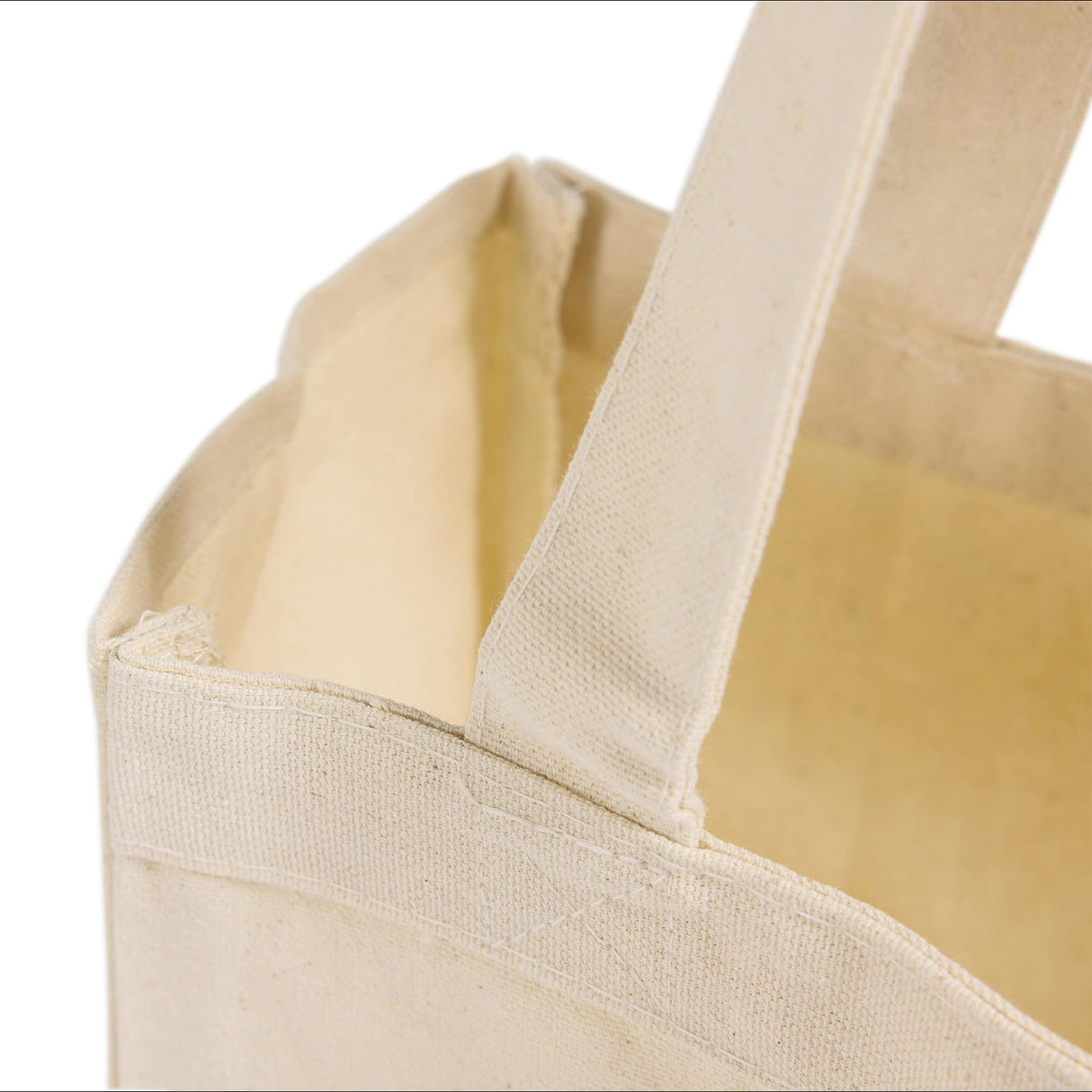 Multi-Purpose Canvas Tote with Handle Detail