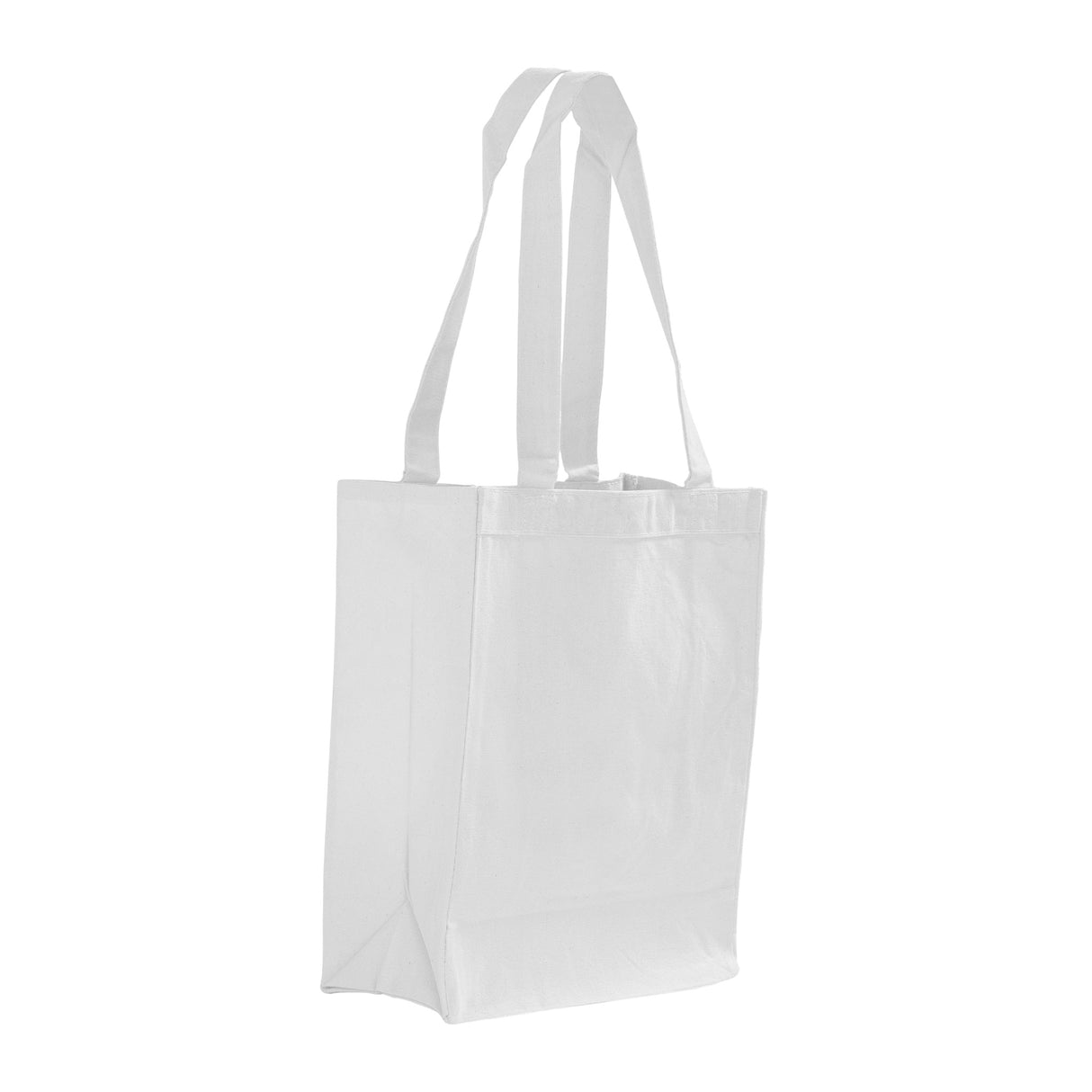 Multi-Purpose Heavy White Canvas Tote Bag