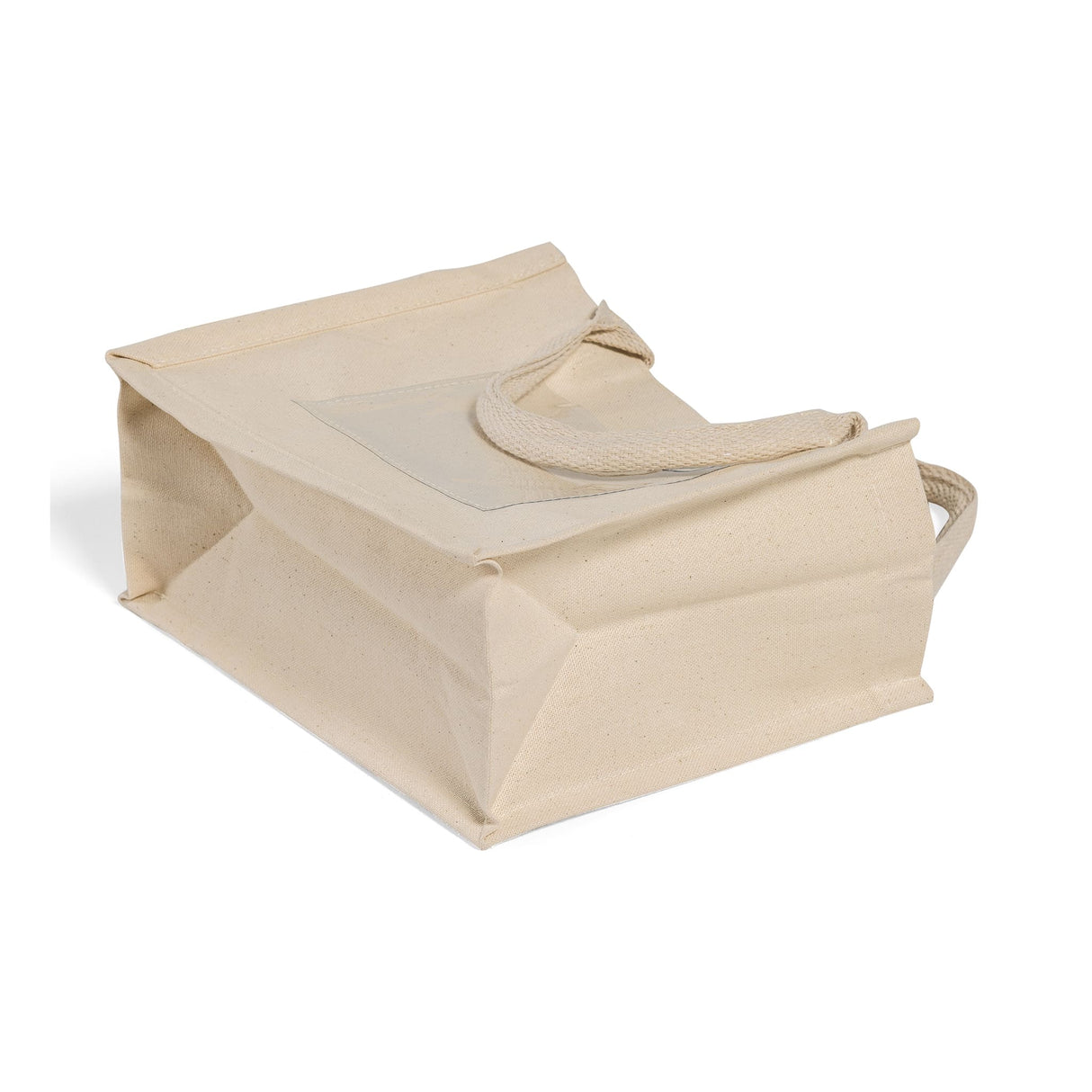 natural canvas wedding favor tote