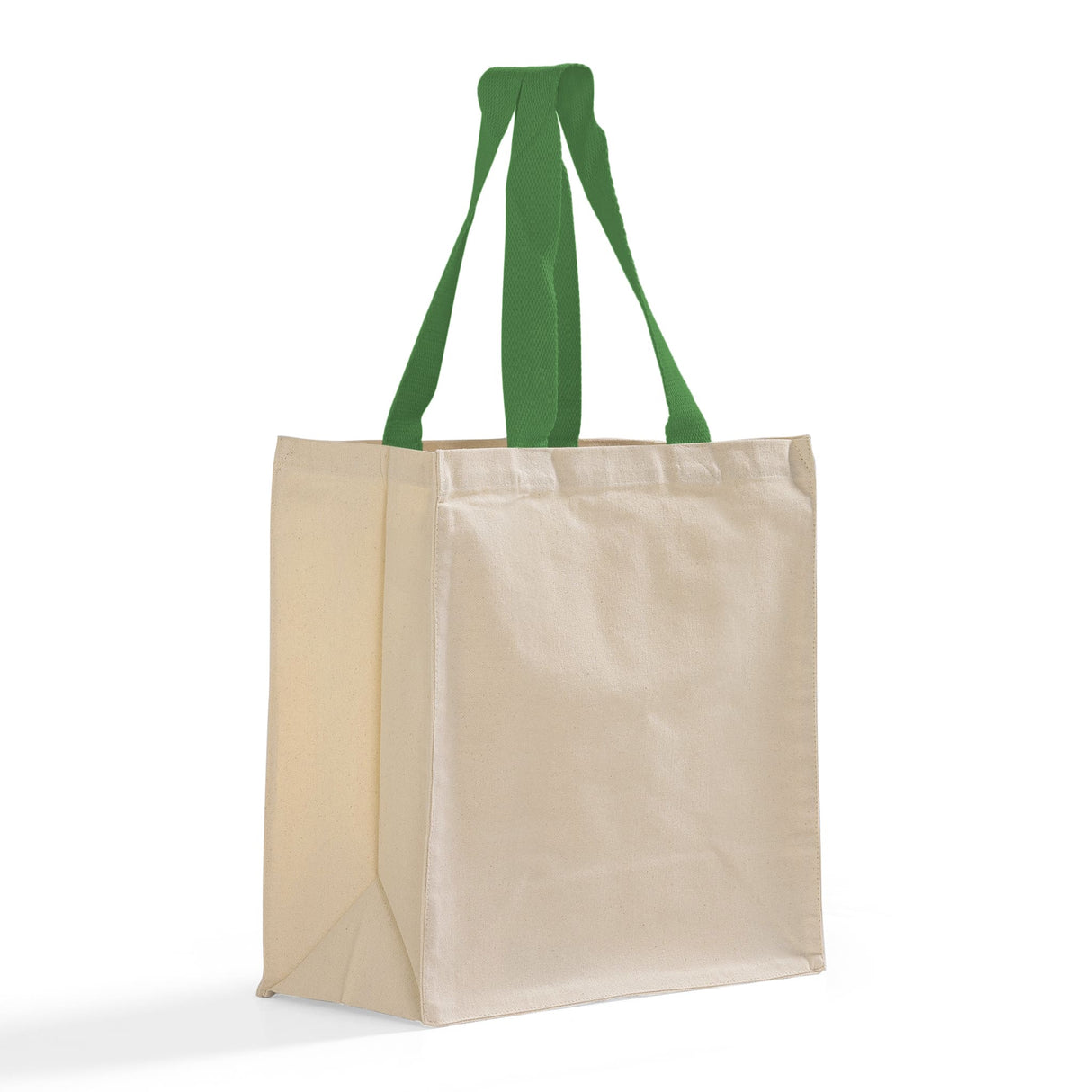 Natural Darkgreen Ultimate Canvas Shopper Tote