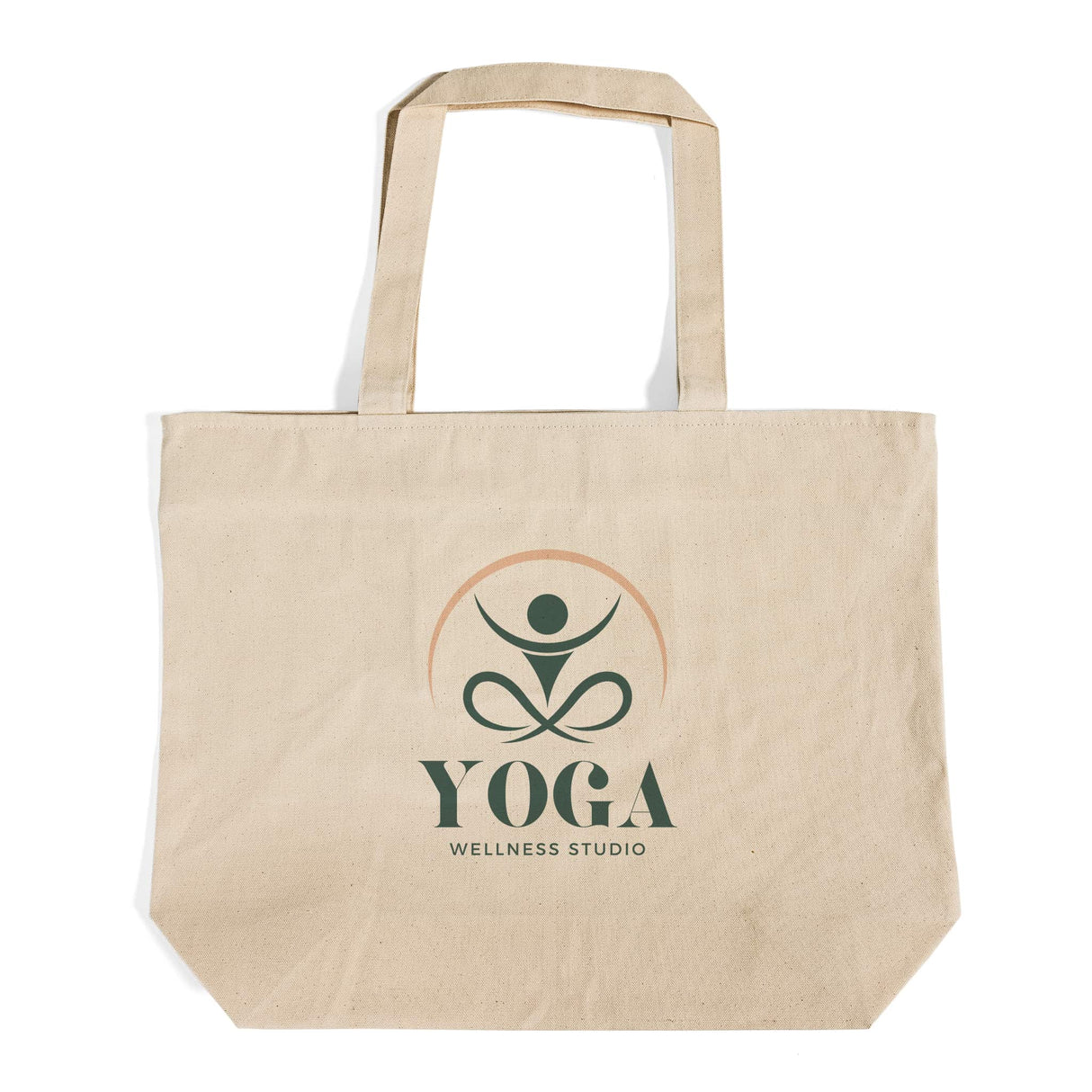 Heavy Canvas Zipper Tote Bags Customized - Personalized Heavy Tote Bags With Your Logo - TG261