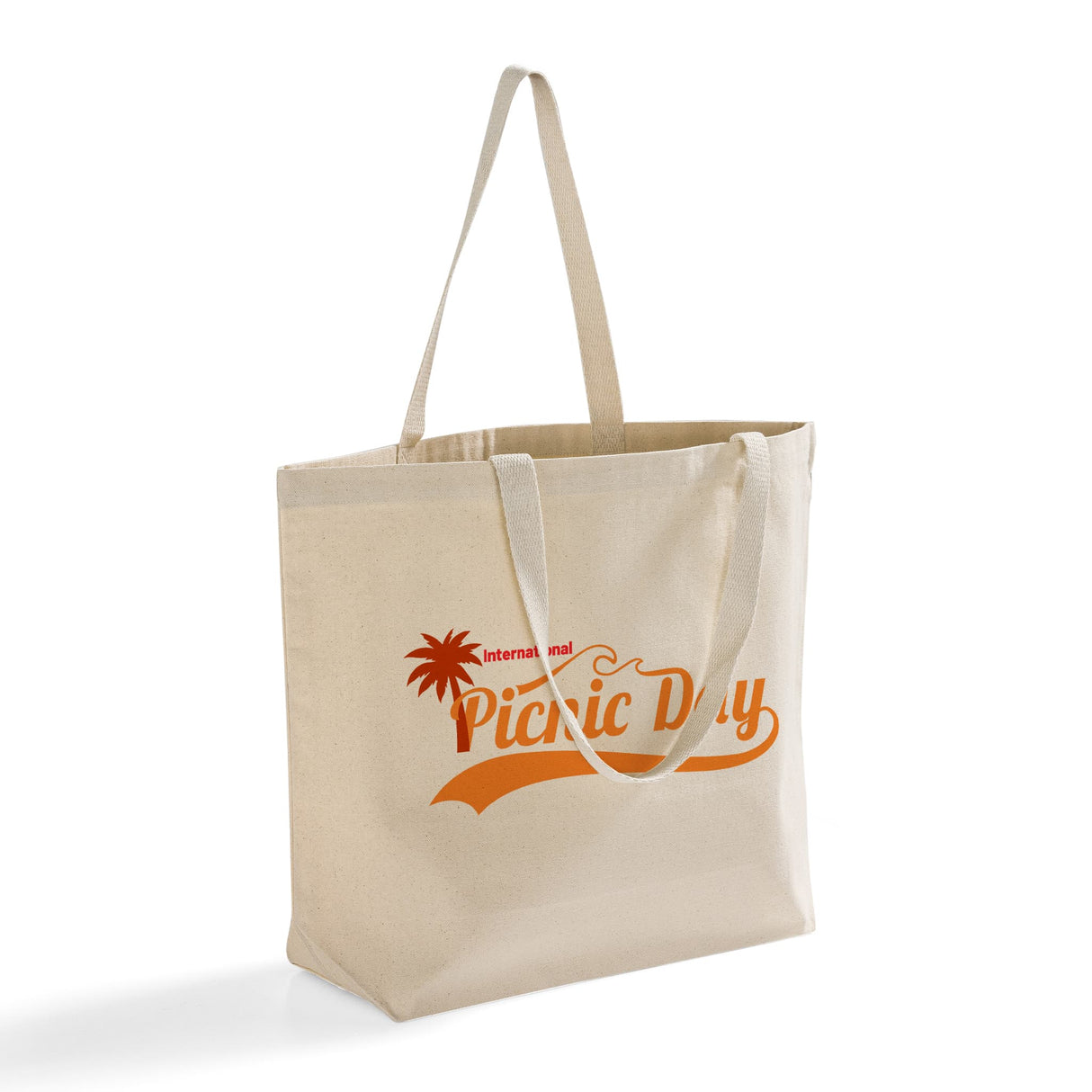 Large Grocery Canvas Tote Bags Customized / Personalized Canvas Tote Bags - TG260