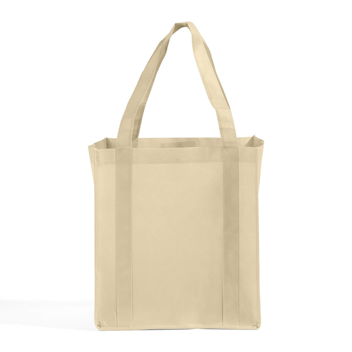 natural non woven grocery tote bag
