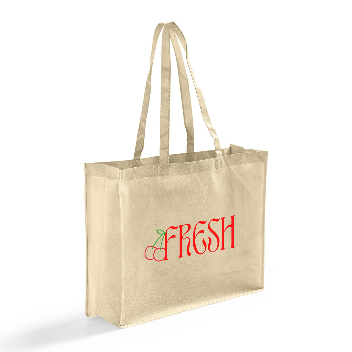 Large Custom Promo Shopping Bag Tote Bags - Customize Logo Tote Bags