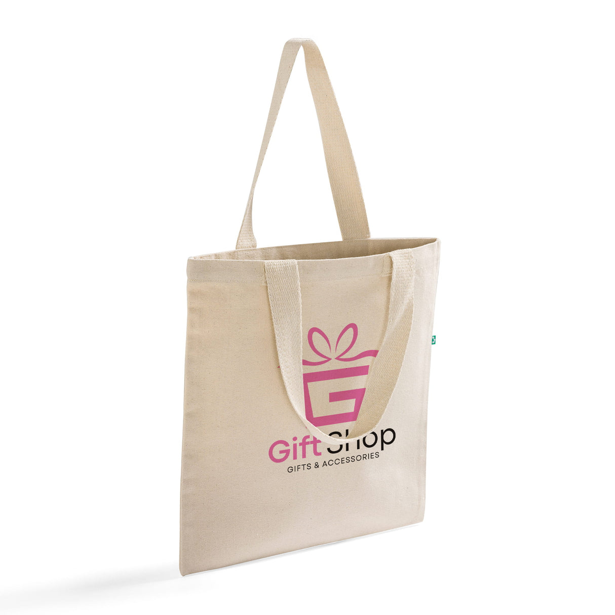 Recycled Canvas Basic Book Bag - Recycled Tote Bags With Your Logo - RC869