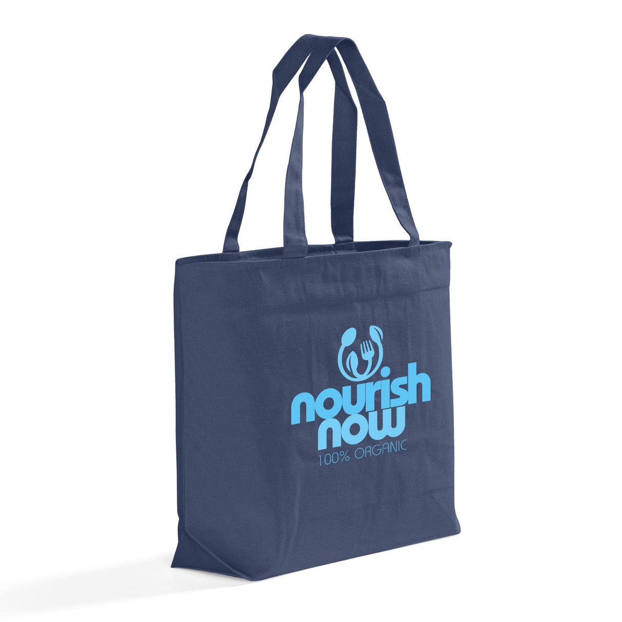 Heavy Canvas Zipper Tote Bags Customized - Personalized Heavy Tote Bags With Your Logo - TG261