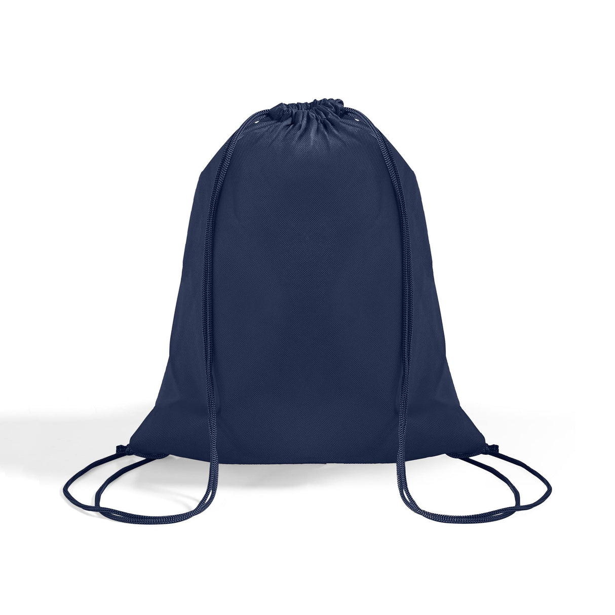 navy non woven drawstring bag