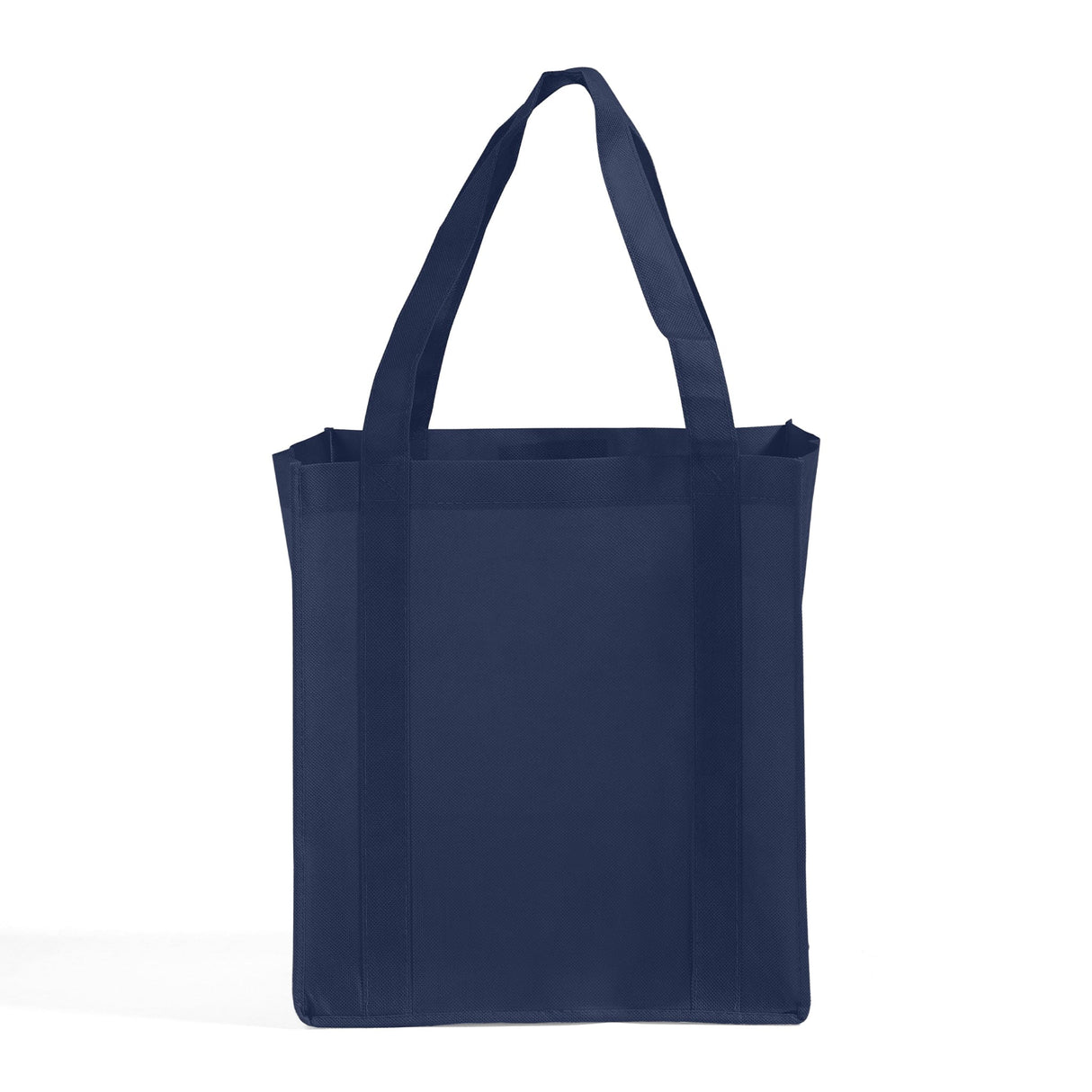 navy non woven grocery shopping bag