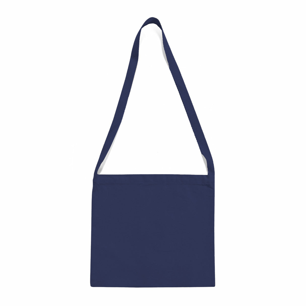 Navy Small Messenger Canvas Totebag