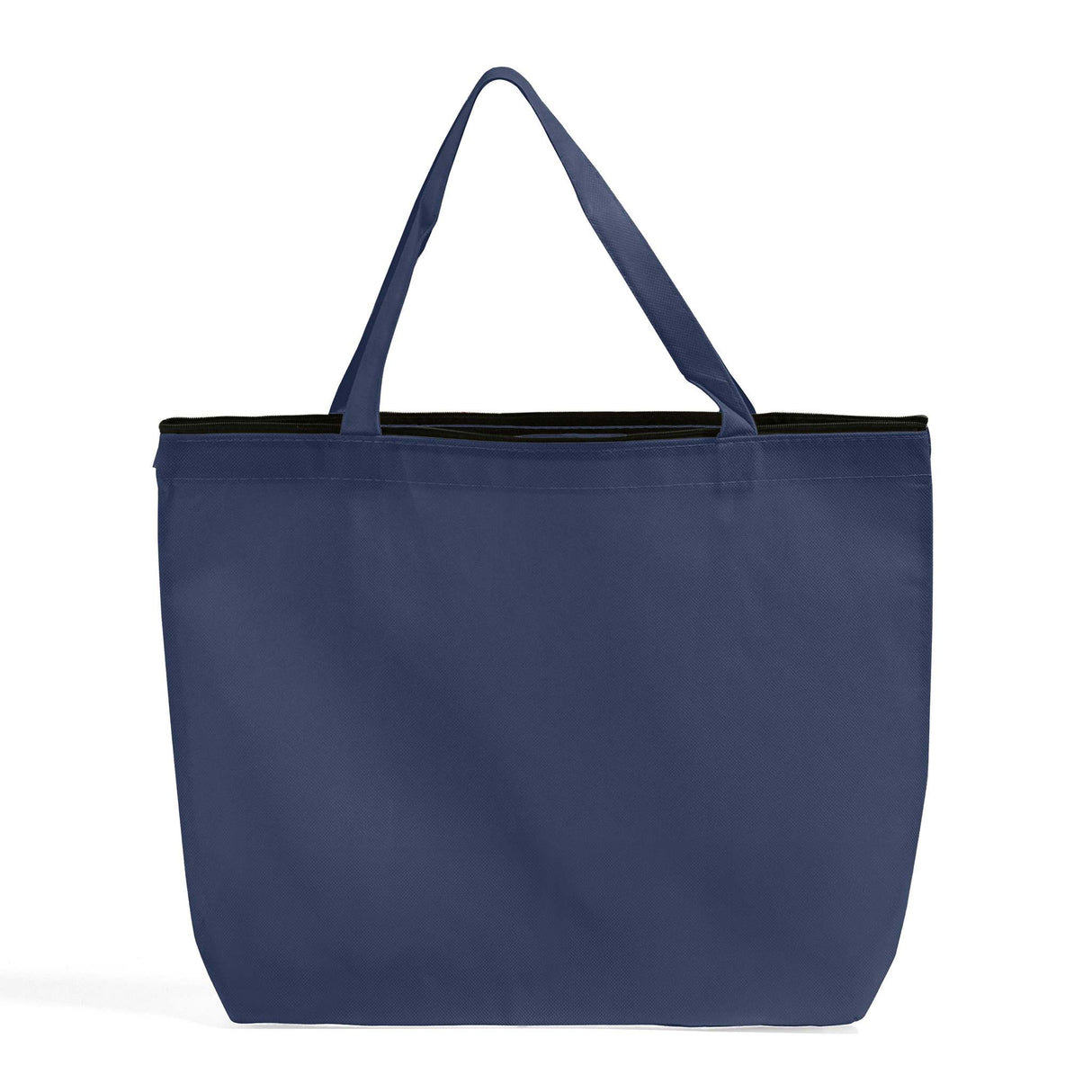 Navy Zippered Convention Tote Bag