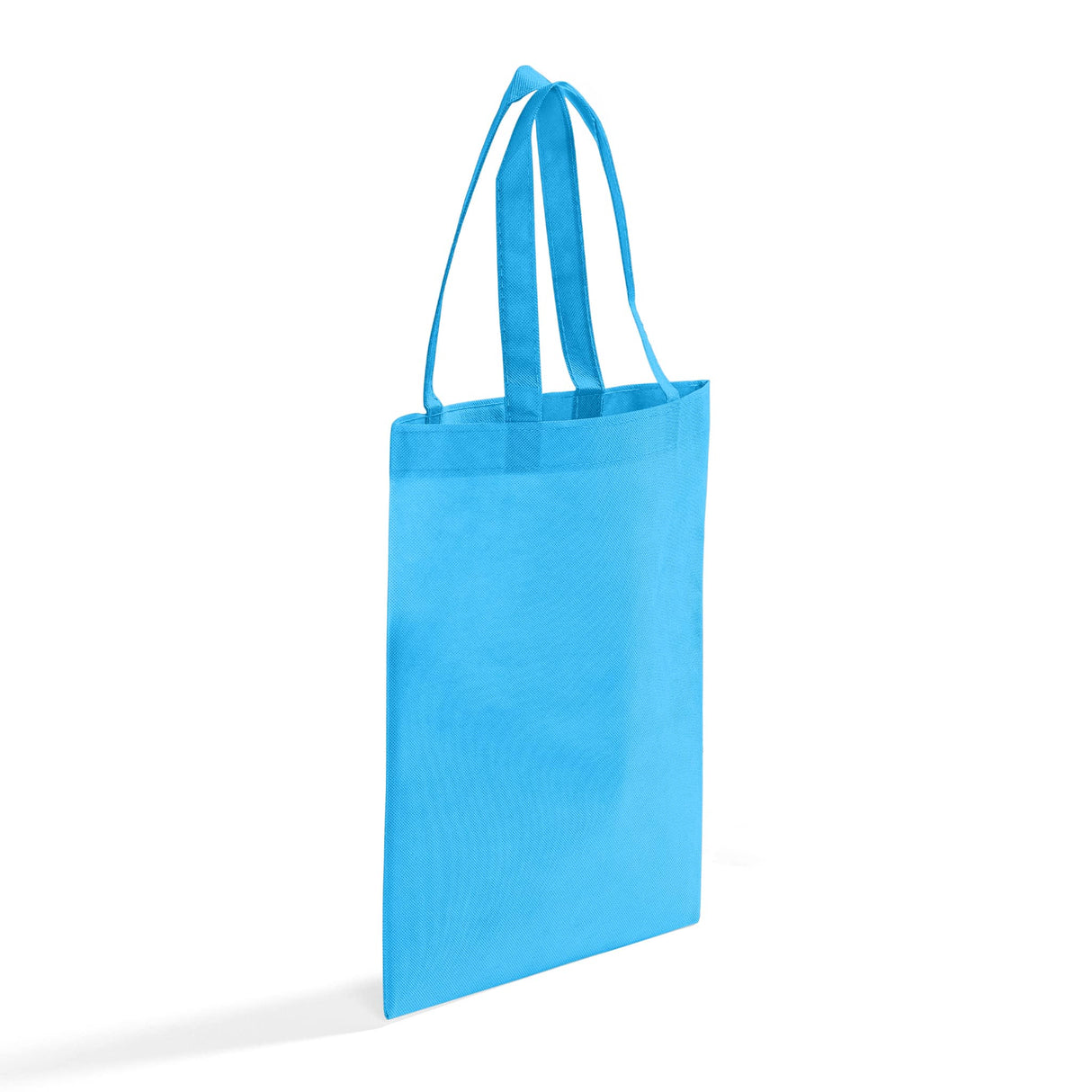 non woven aqua value tote bag