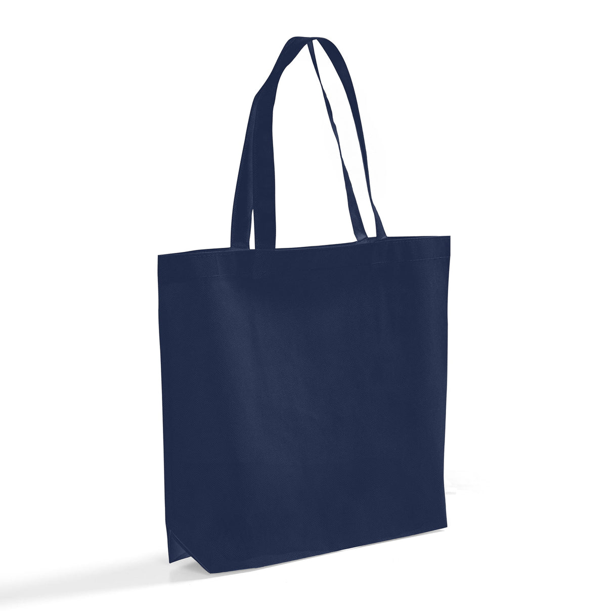 Non Woven Navy Gusseted Tote