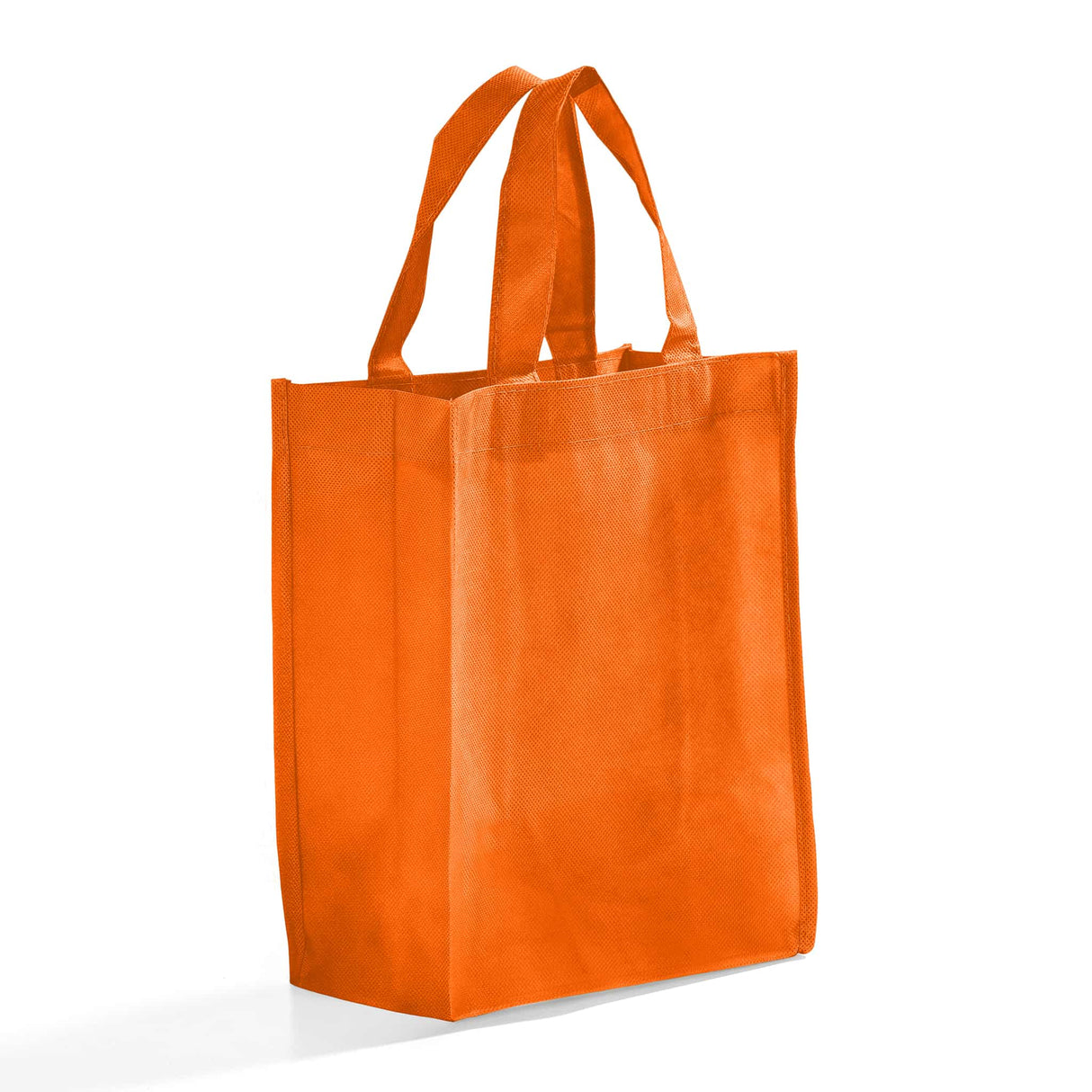 non woven orange gift bag