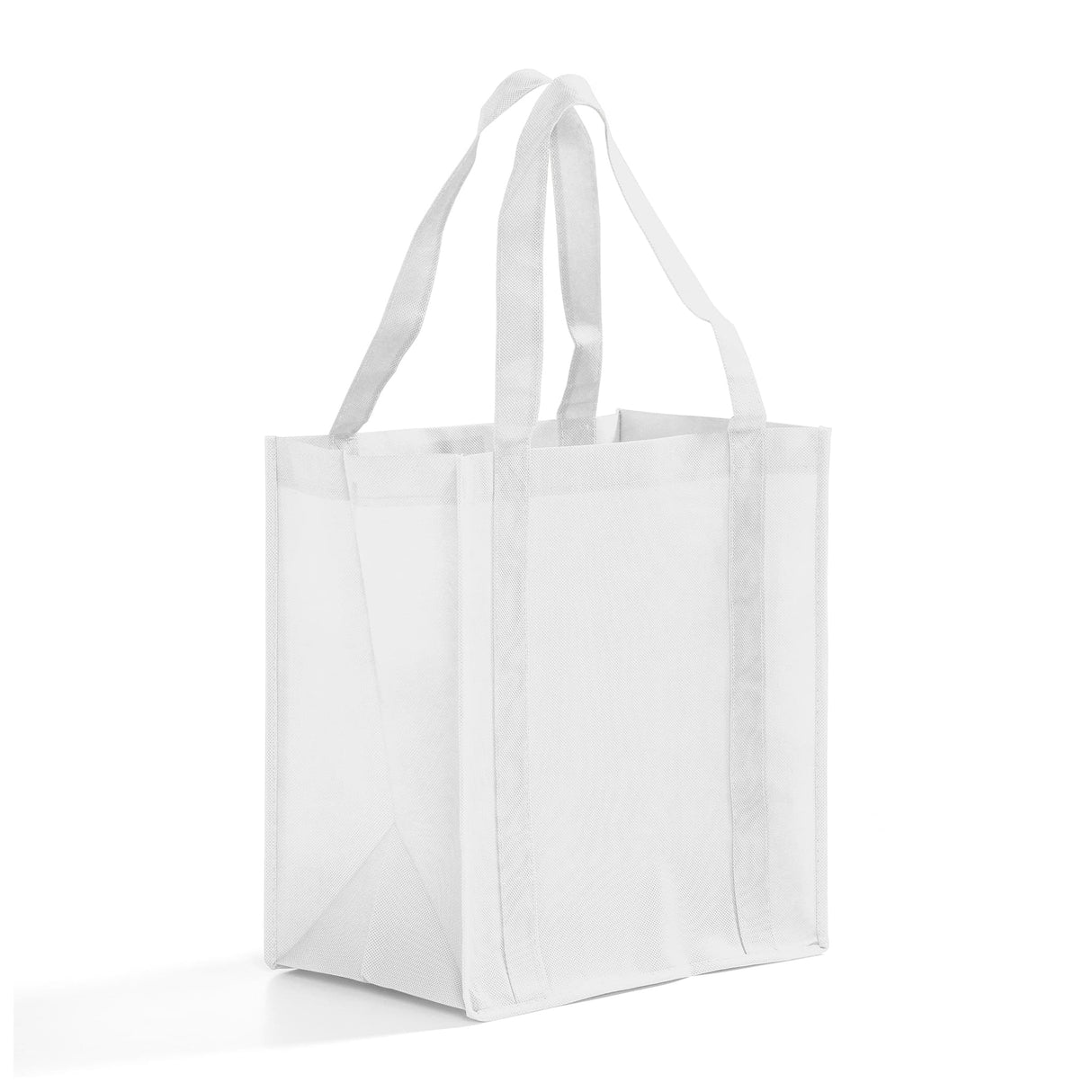 non woven white shopping bag