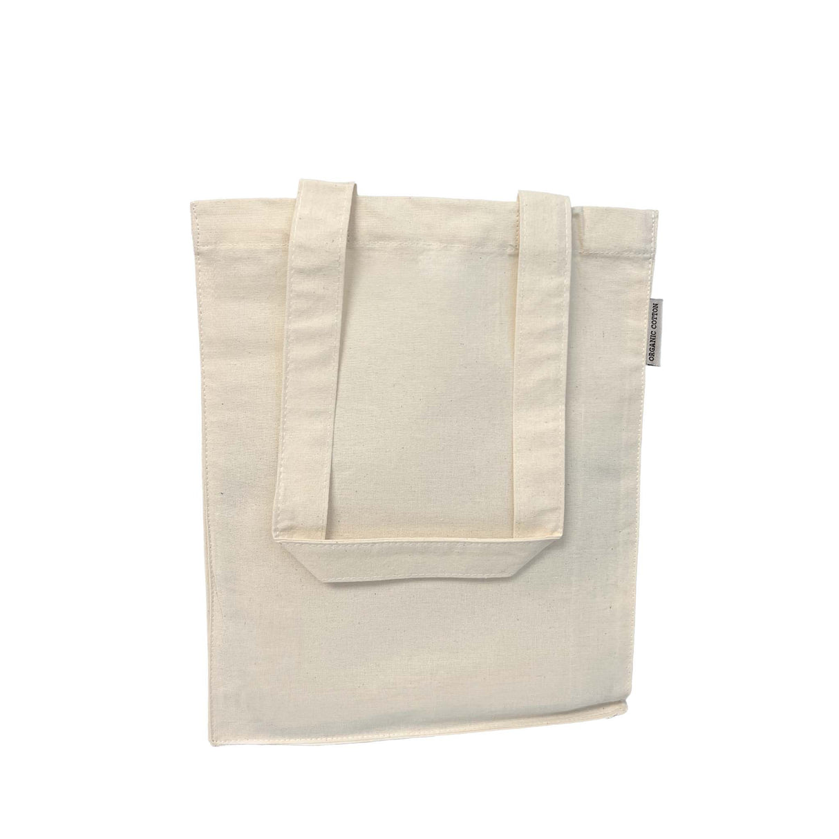Organic Book Bag / 10 in Small Tote Bag with Full Gusset - TF115