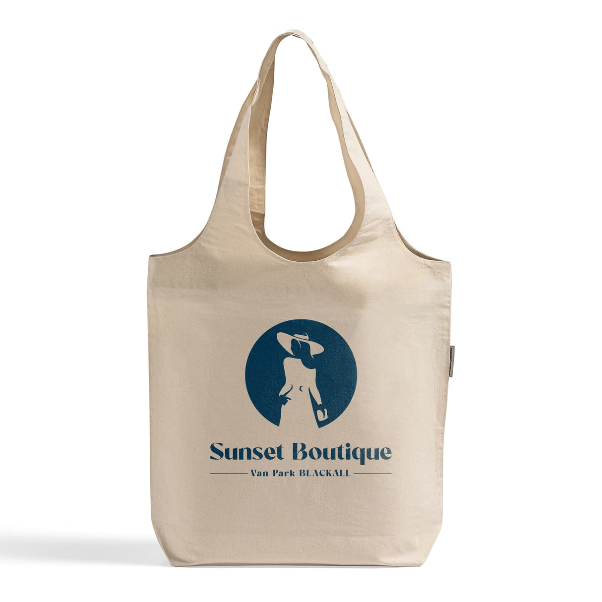 Custom Large Organic Cotton Tote Bag