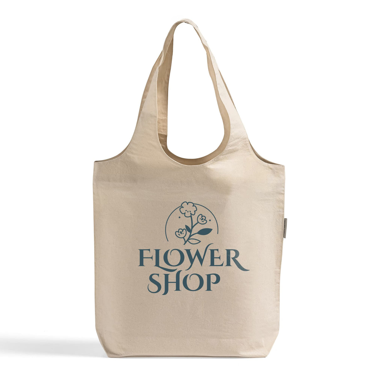 Custom Large Organic Cotton Tote Bag