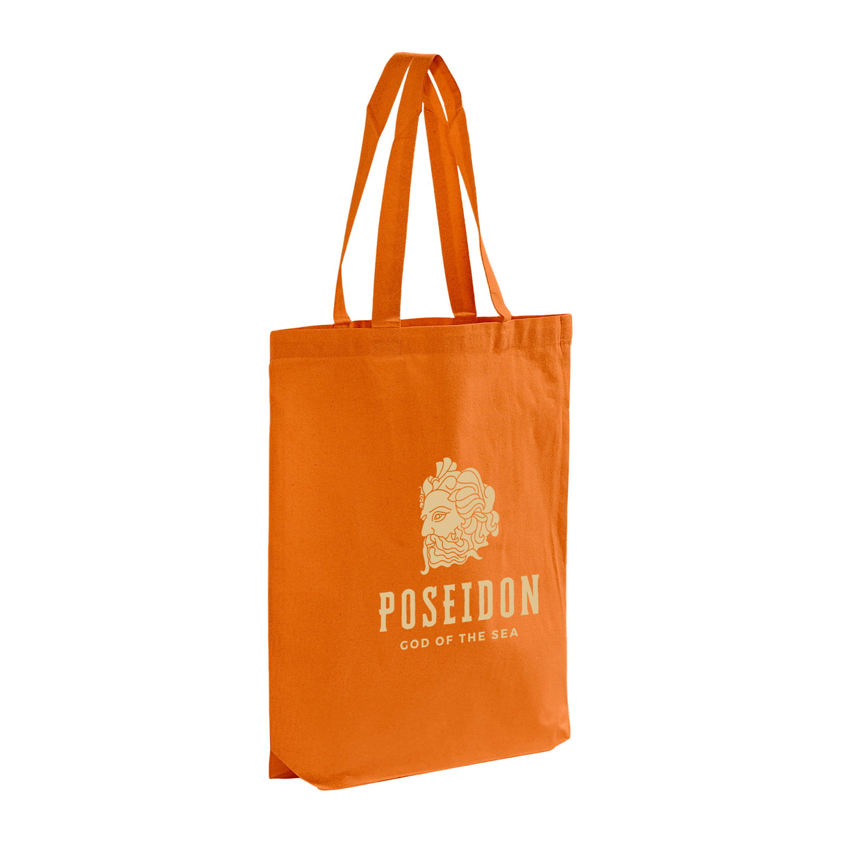 Gusseted Custom Tote Bags 100% Cotton / Logo Tote Bags With Bottom Gusset - TG110