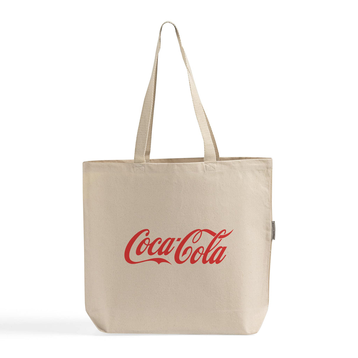 custom tote bag, large organic canvas