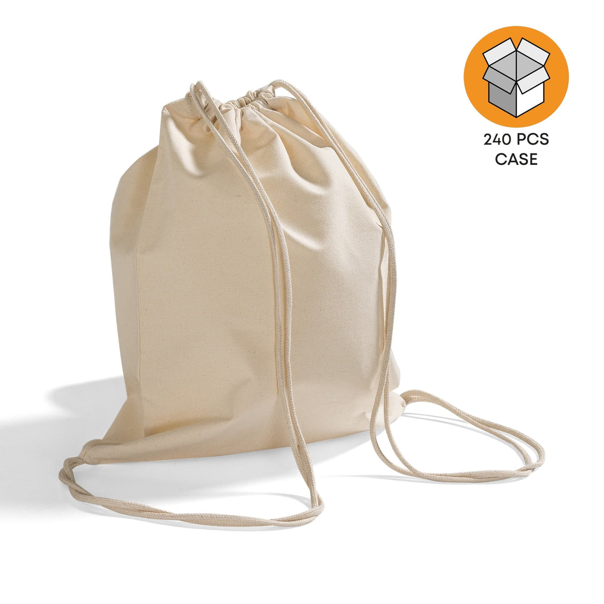 Organic Drawstring Backpack Case