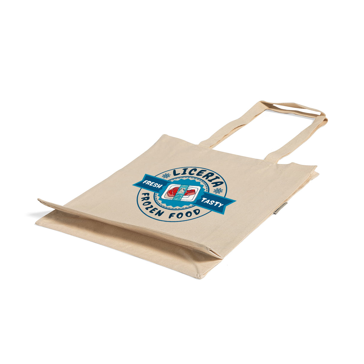 Custom Organic Self-standing Tote Bag