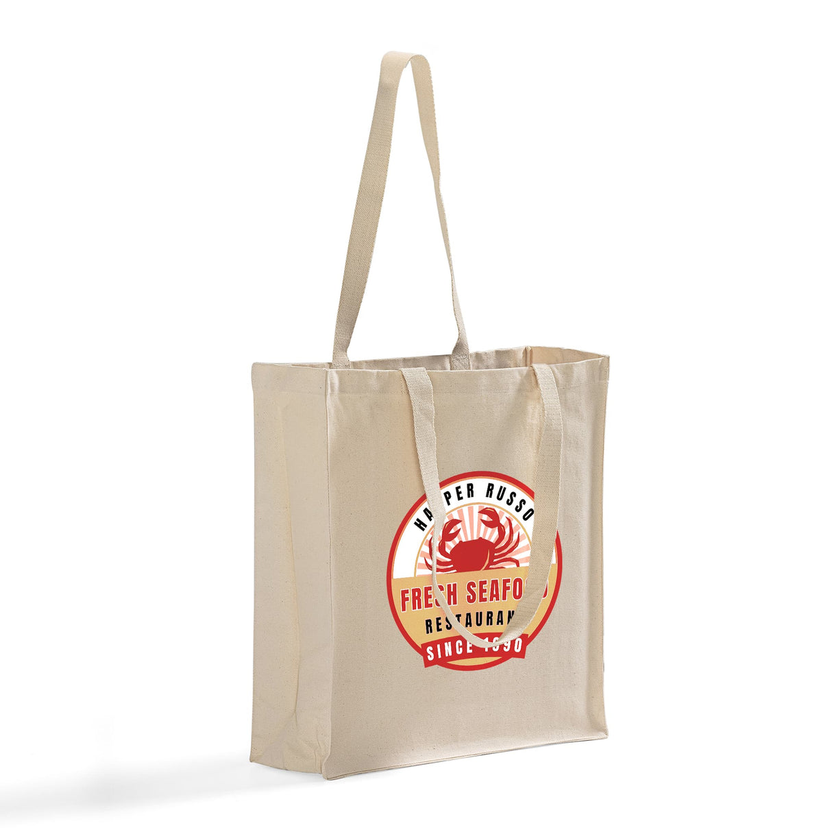 Custom Organic Self-standing Tote Bag